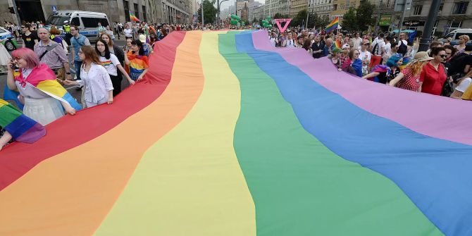 Pride-Parade in Warschau