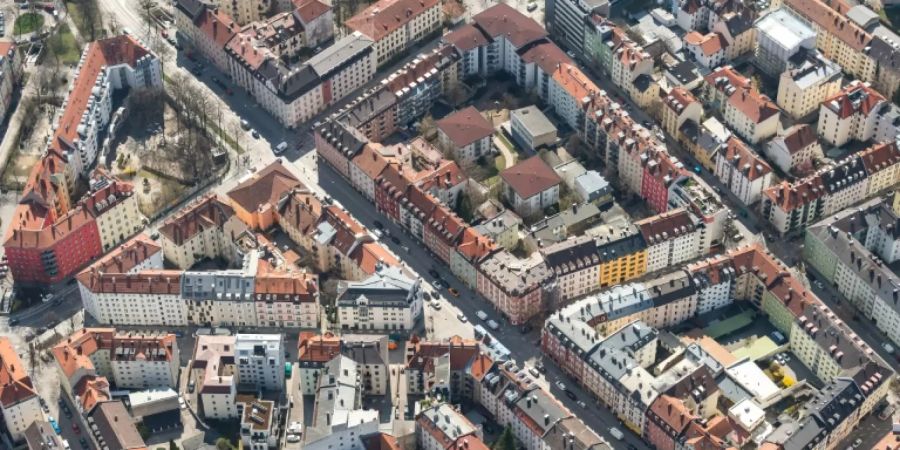 Blick auf die Münchner Innenstadt