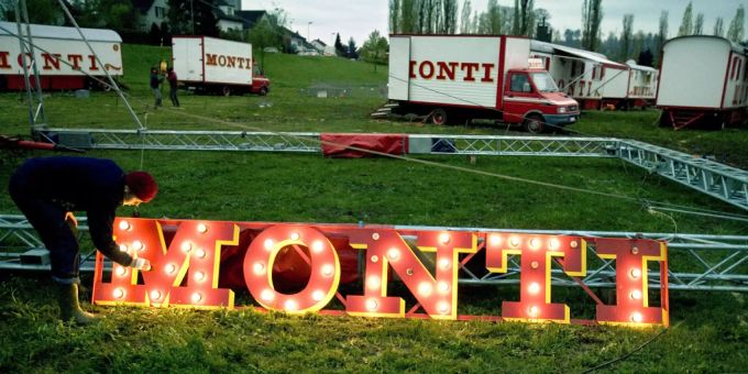 Der Circus Monti gastiert derzeit auf der Luzerner Allmend. (Archivbild) Circus Monti