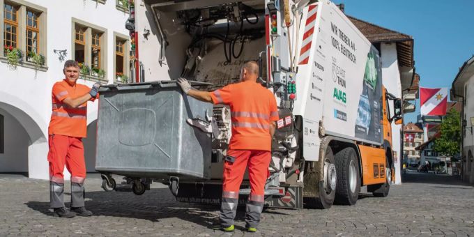 Die Abfallsammlung in der Stadt Thun. Neue Broschüre zum Thema Abfall