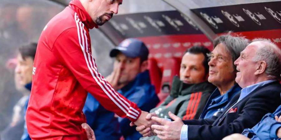 Hat noch keinen neuen Arbeitgeber aber gute Ratschläge für den FC Bayern: Franck Ribéry. Foto: Uwe Anspach