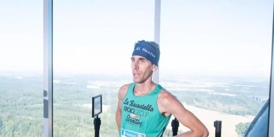 Der Erstplatzierte der Männer, Fabio Ruga aus Italien. Foto: Sebastian Gollnow