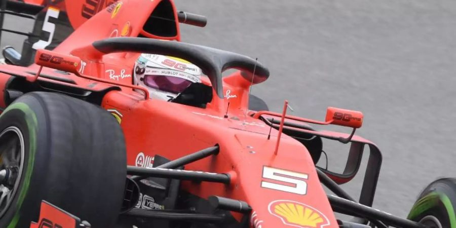 Sebastian Vettel ist der Star des Ferrari-Teams. Foto: Uli Deck