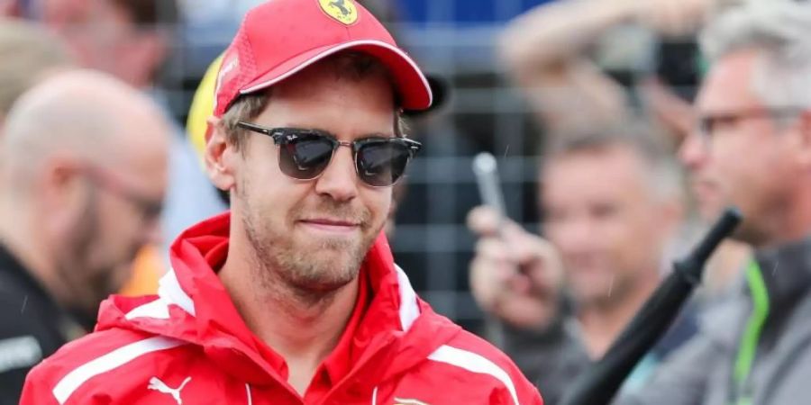 Hofft auf einen Sieg in Ungarn: Ferrari-Star Sebastian Vettel. Foto: Jan Woitas