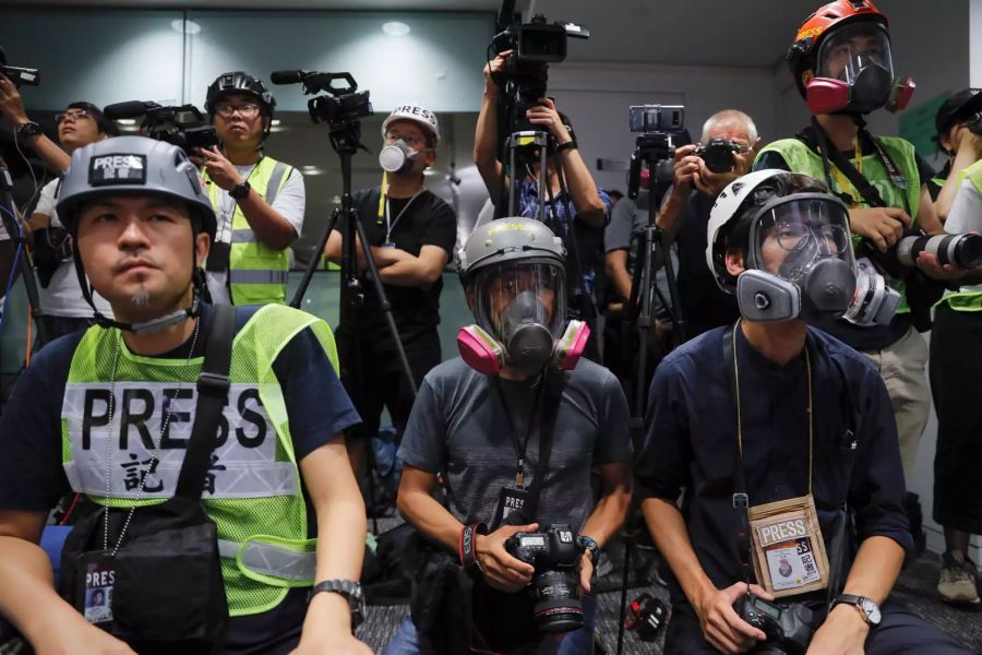 Proteste in Hongkong