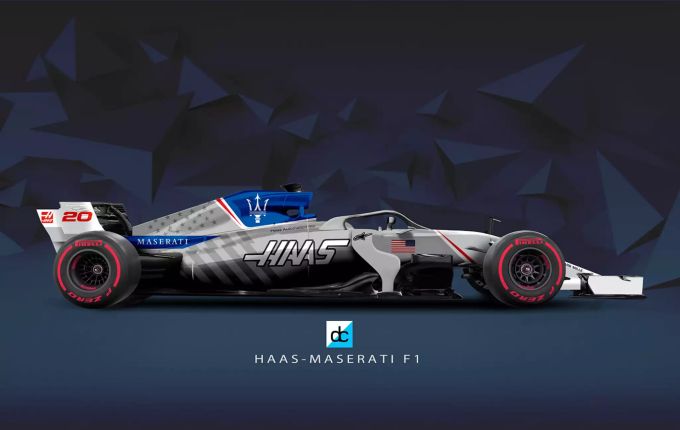 Haas Maserati Daniel Crossman