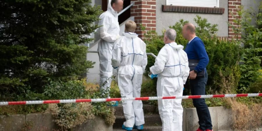 Ermittlungen in Werther bei Bielefeld