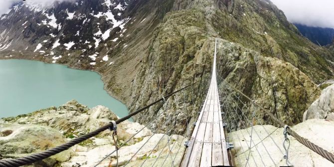 Grosseinsatz  triftbrücke