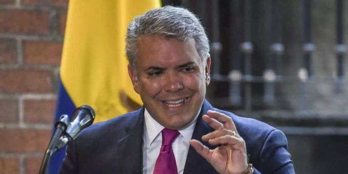Präsident Iván Duque kolumbien