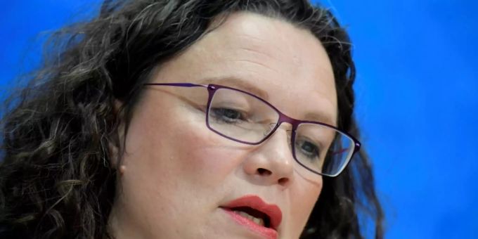 SPD-Chefin Andrea Nahles SPD-Chefin Andrea Nahles
