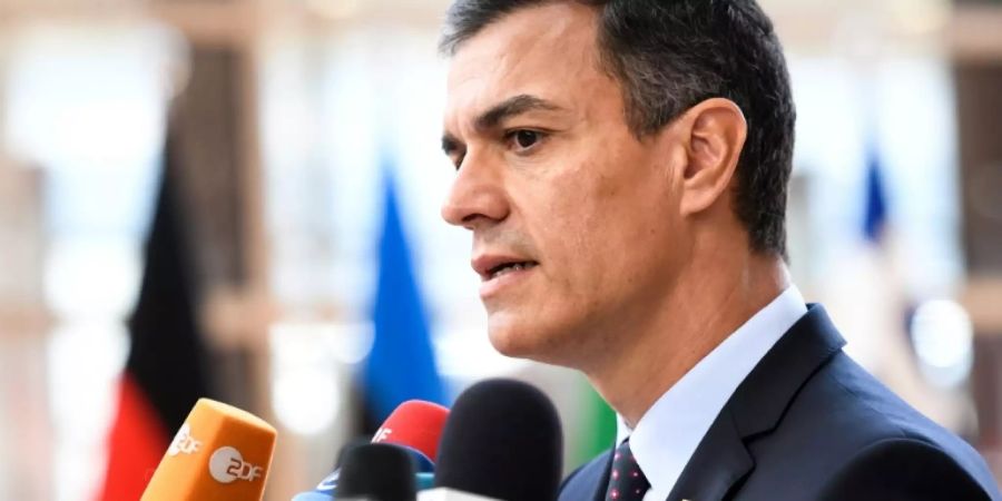 Ministerpräsident Pedro Sanchez