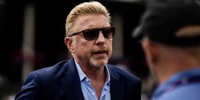 Boris Becker schiesst gegen die Tennis-Fans in Wimbledon. Wimbledon Boris Becker