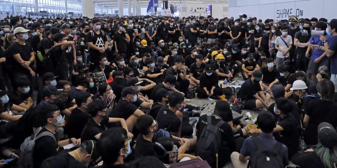 Während Monaten wurde in Hongkong gegen das neue Sicherheitsgesetz demonstriert – vergebens. Hong Kong Protest