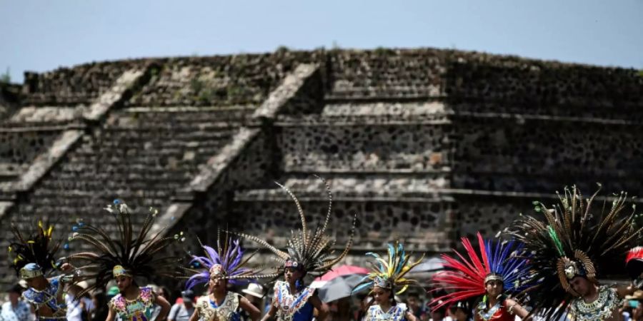 Aus Teotihuacán in Mexiko stammen einige der Kunstwerke