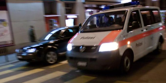 Die Zürcher Polizei im Einsatz. (Archivbild) gebüsch