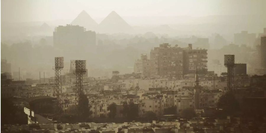 Blick auf Ägyptens Hauptstadt Kairo.