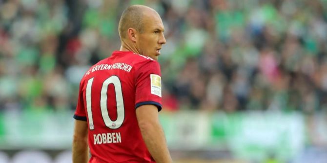 Andrej Robben vom FC Bayern München.