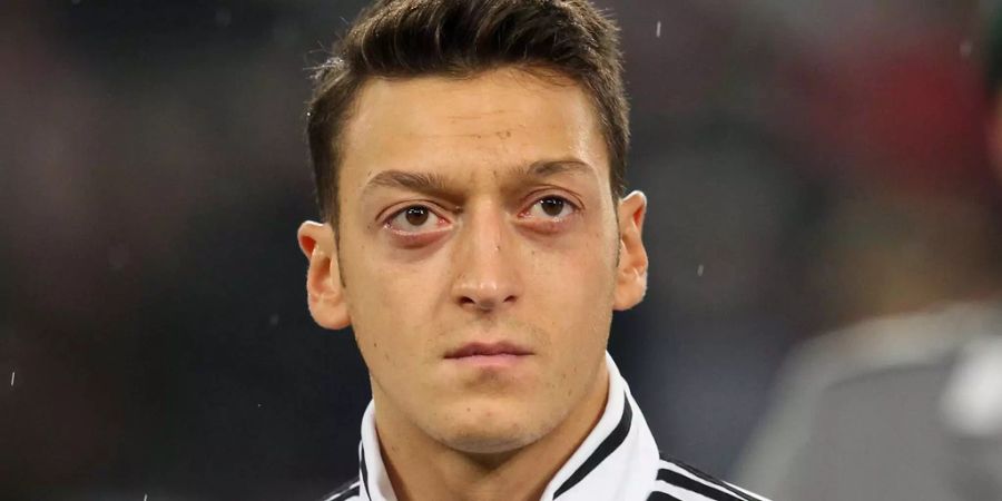 Mesut Özil vor dem Qualifikationsmatch zwischen Deutschland und Irland in der Gruppe C für die Weltmeisterschaft 2018.