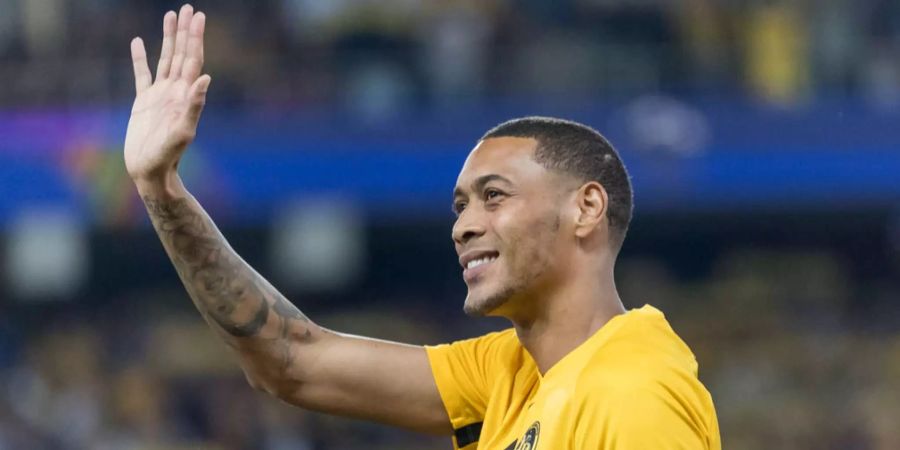 Guillaume Hoarau erzielt in Zagreb einen Doppelpack.