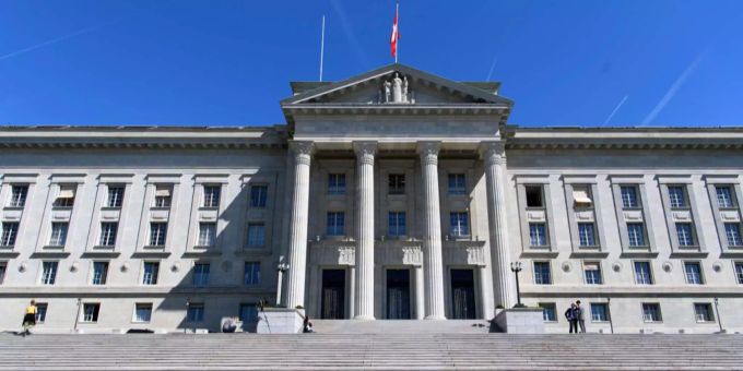 Schweizerisches Bundesgericht in Lausanne. bundesgericht elsässerstrasse