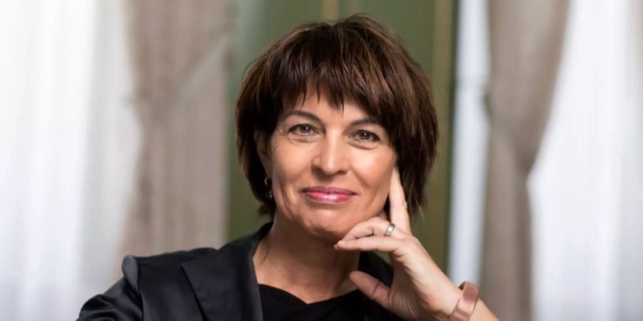 Doris Leuthard zu Coop.