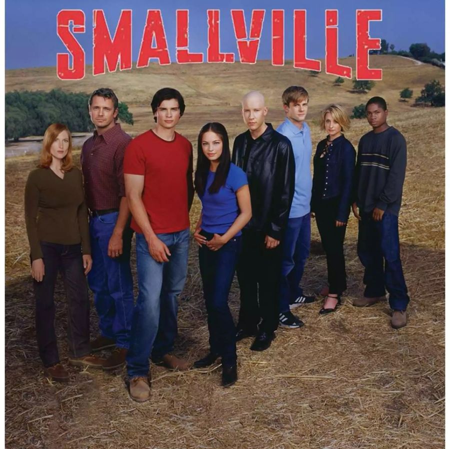 «Smallville» lief von 2001 bis 2011. Mit dabei: Allison Mack (2.v.r.).