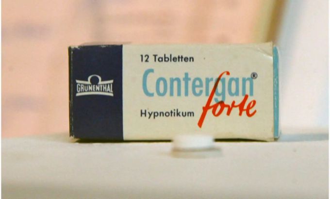 Das Schlaf- und Beruhigungsmittel Contergan. Das Schlaf- und Beruhigungsmittel Contergan.