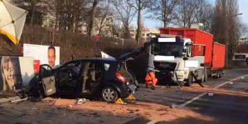 Der Unfallort in Adlikon bei Regensdorf ZH.