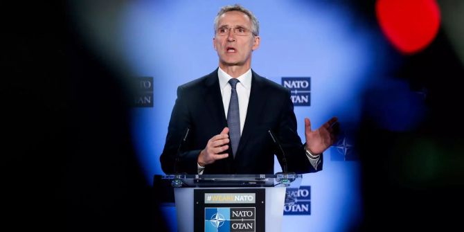 Nato Generalsekretär Jens Stoltenberg.