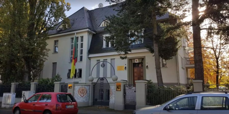Die Botschaft von Kamerun in Berlin.