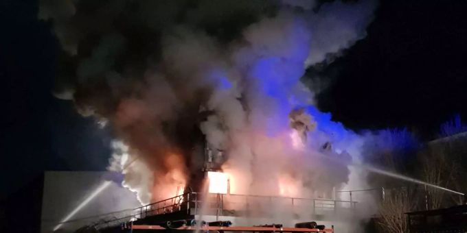 Brand in Zürich (Symbolbild) Brand in Zürich (Symbolbild)