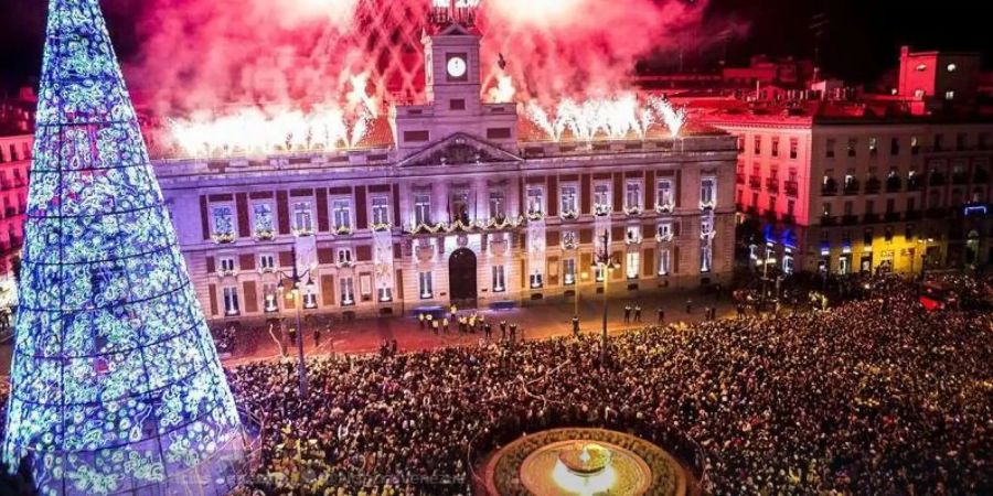 In Madrid werden die Glocken der Turmuhr des Gebäudes der Regionalregierung immer einen Tag vor Silvester getestet. (Symbolbild)