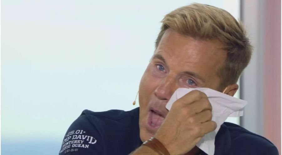 Ein Tränchen vom Pop-Titanen: Dieter Bohlen war beim «DSDS»-Start sichtlich gerührt.