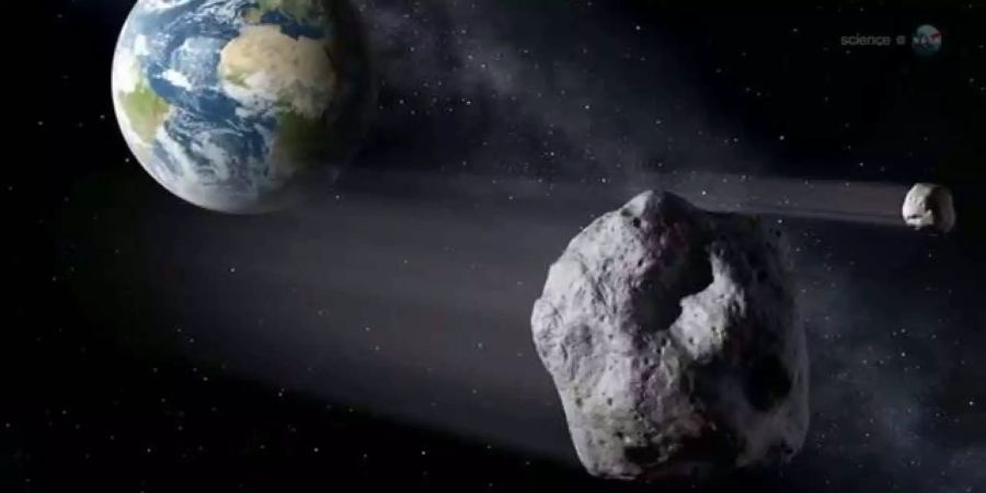 Der Asteroid «2018 CB» flog ganz nah an der Erde vorbei.