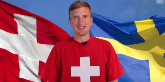 Büssis Schweden-Video - «Habe Englisch bei unseren Bundesräten gelernt»