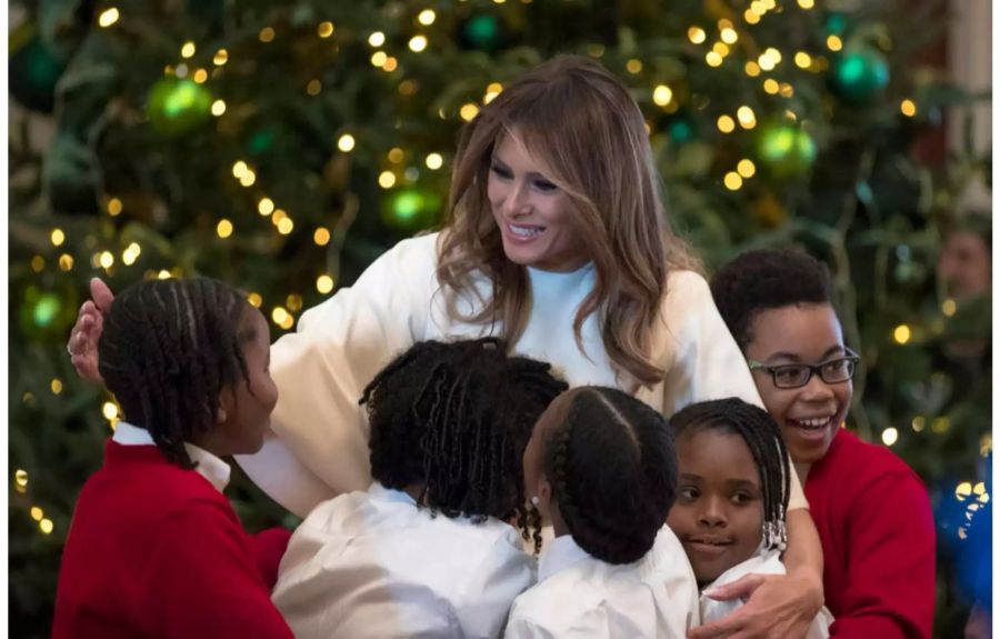 Melania Trump setzt sich für Kinder ein.