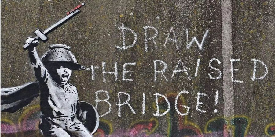 Der britische Street-Art-Künstler Banksy ist wieder unterwegs — dieses Mal in Paris.