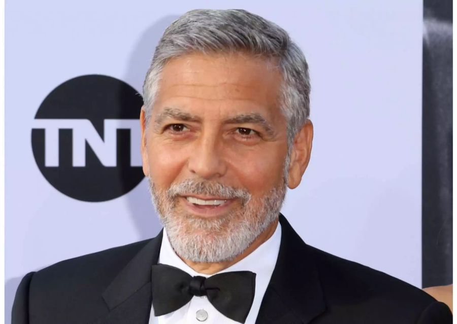 George Clooney beim Dolby Theatre in Los Angeles.