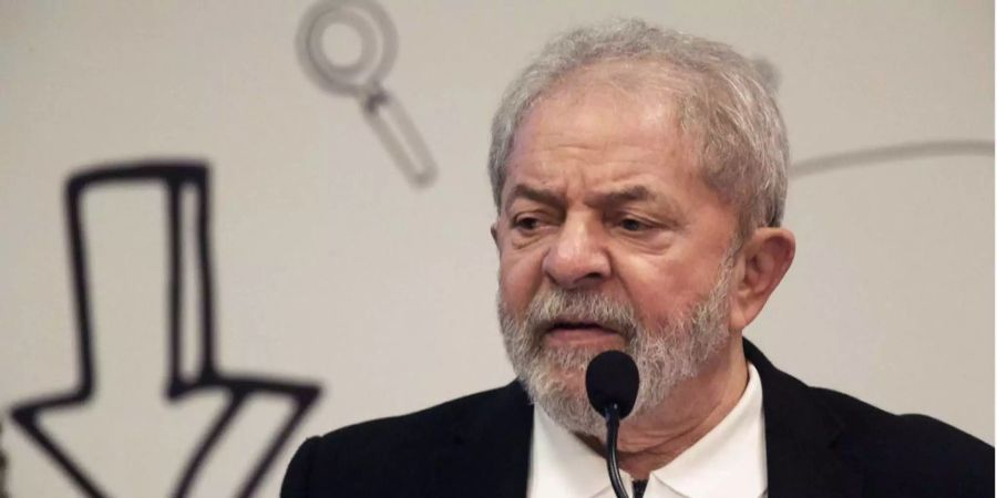 Der inhaftierte Ex-Präsidenten Lula ist immer noch an der Beliebtheits-Spitze der Bevölkerung.