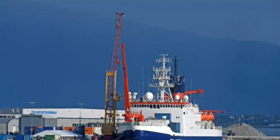 Eisbrecher «Polarstern» im Hafen von Tromsø