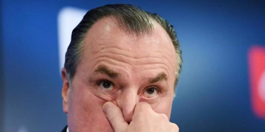 Der Fleischproduzent und Schalke- 04-Aufsichtsratschef Clemens Tönnies hat sich für eine Äusserung über den angeblichen Zusammenhang von Energieversorgung, Klimawandel und Überbevölkerung in Afrika entschuldigt. Foto: Ina Fassbender