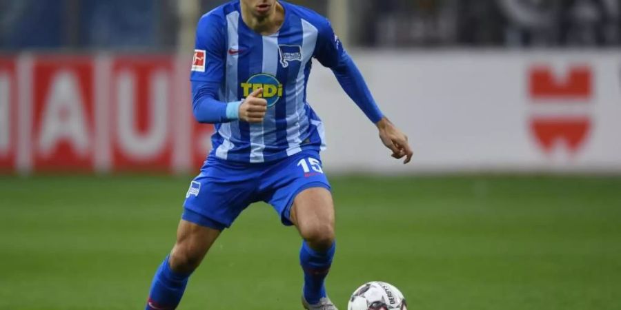 Marko Grujic wird zum zweiten Mal vom FC Liverpool nach Berlin ausgeliehen. Foto: Patrick Seeger