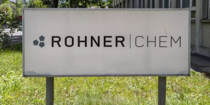 Das Logo von Rohner in Pratteln. Rohner