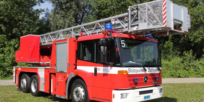 Wegen hohen Reparaturkosten soll die heute 20-jährige Autodrehleiter rasch ersetzt werden Autodrehleiter