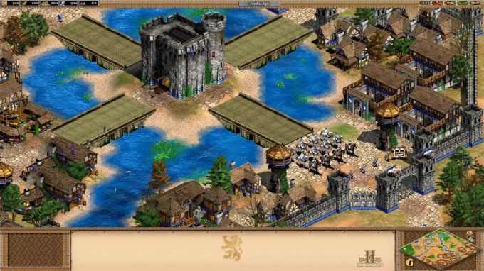 Screenshot aus Age of Empires II: HD. An der Gamescom 2019 wird die Definitive Edition vorgestellt. Gamescom 2019 Age Empires