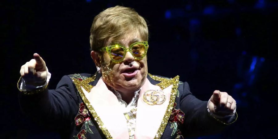 Britischer Sänger Elton John