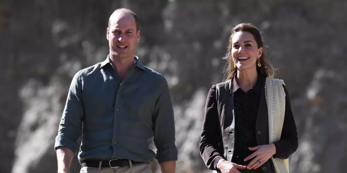 Prinz William von Grossbritannien und Catherine, Herzogin von Cambridge, besichtigen den Chiatibo-Gletscher im Chitral-Distrikt der Provinz Khyber Pakhtunkhwa am dritten Tag ihres königlichen Besuchs in Pakistan. kate middleton