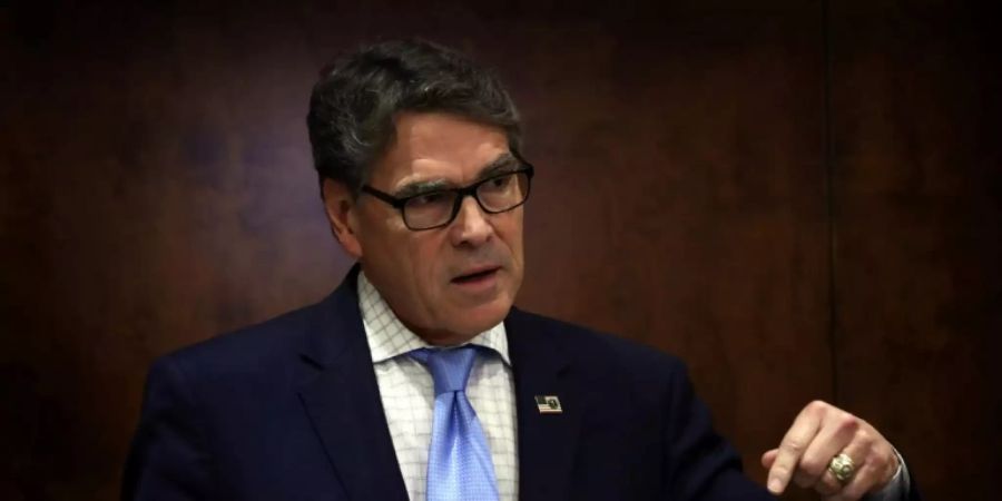 rick perry energieminister