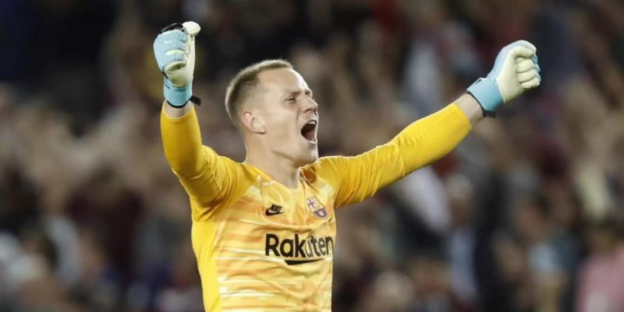 Marc-André ter Stegen ist beim FC Barcelona die Nummer eins im Tor. Foto: Joan Monfort/AP/dpa