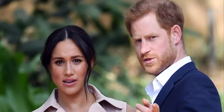 Prinz Harry und Gattin Meghan Markle.